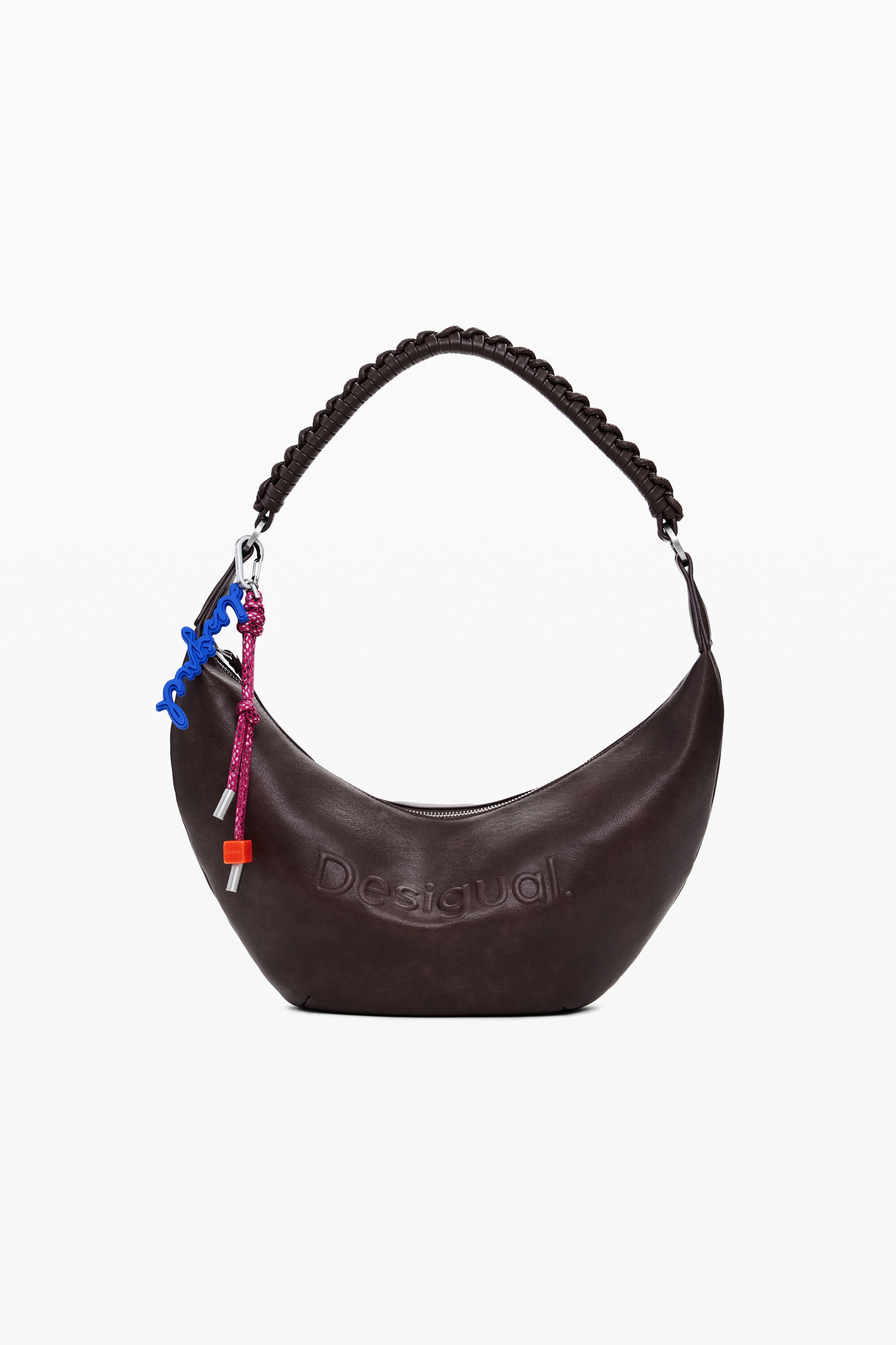 Sac bandoulière moyen avec logo 3D - Desigual - Modalova
