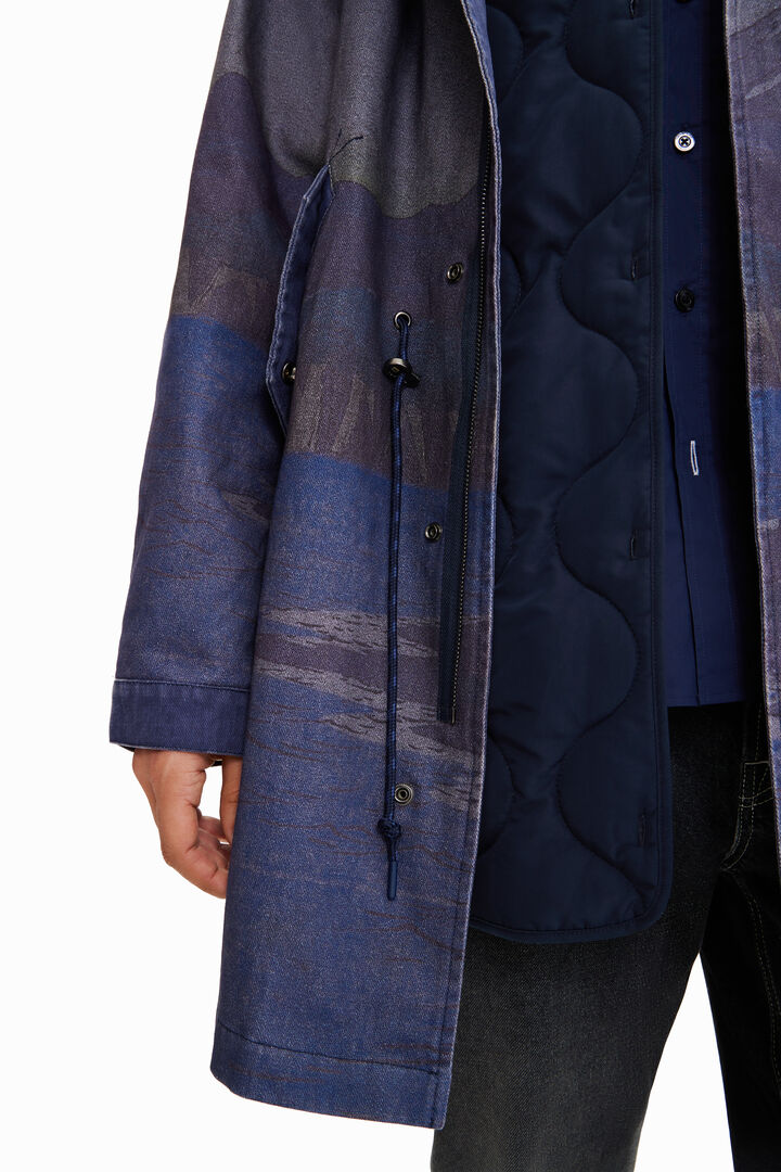 Parka acolchada desmontable | Desigual
