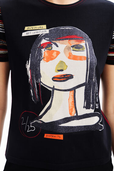 Camiseta cara arty | Desigual