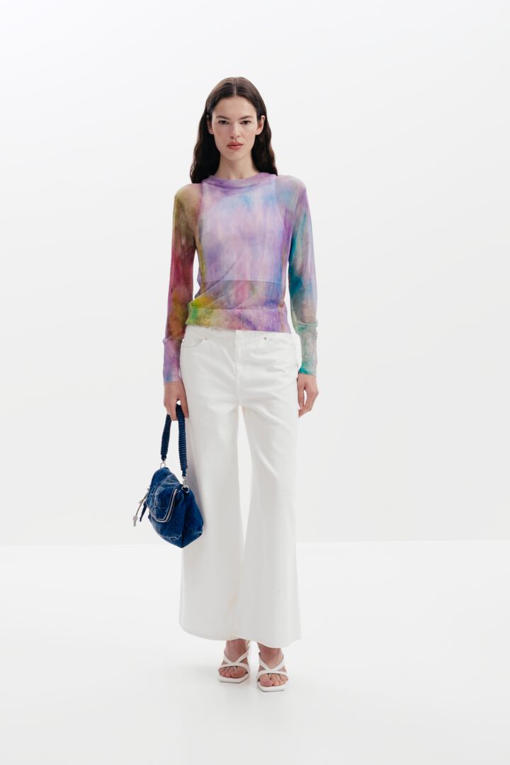 Watercolor fine sweater | Desigual