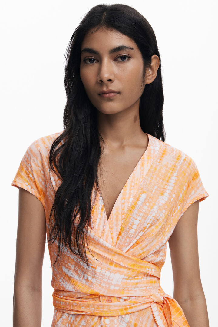 Wrap short dress | Desigual