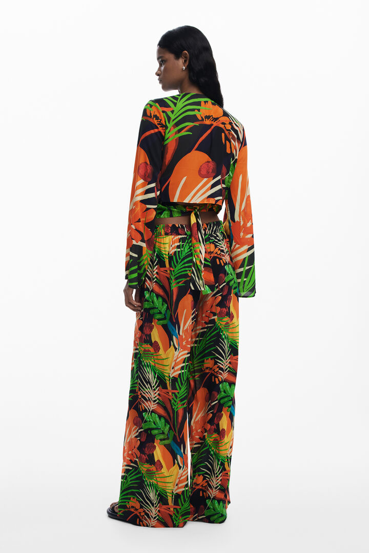 Wrap long pants | Desigual