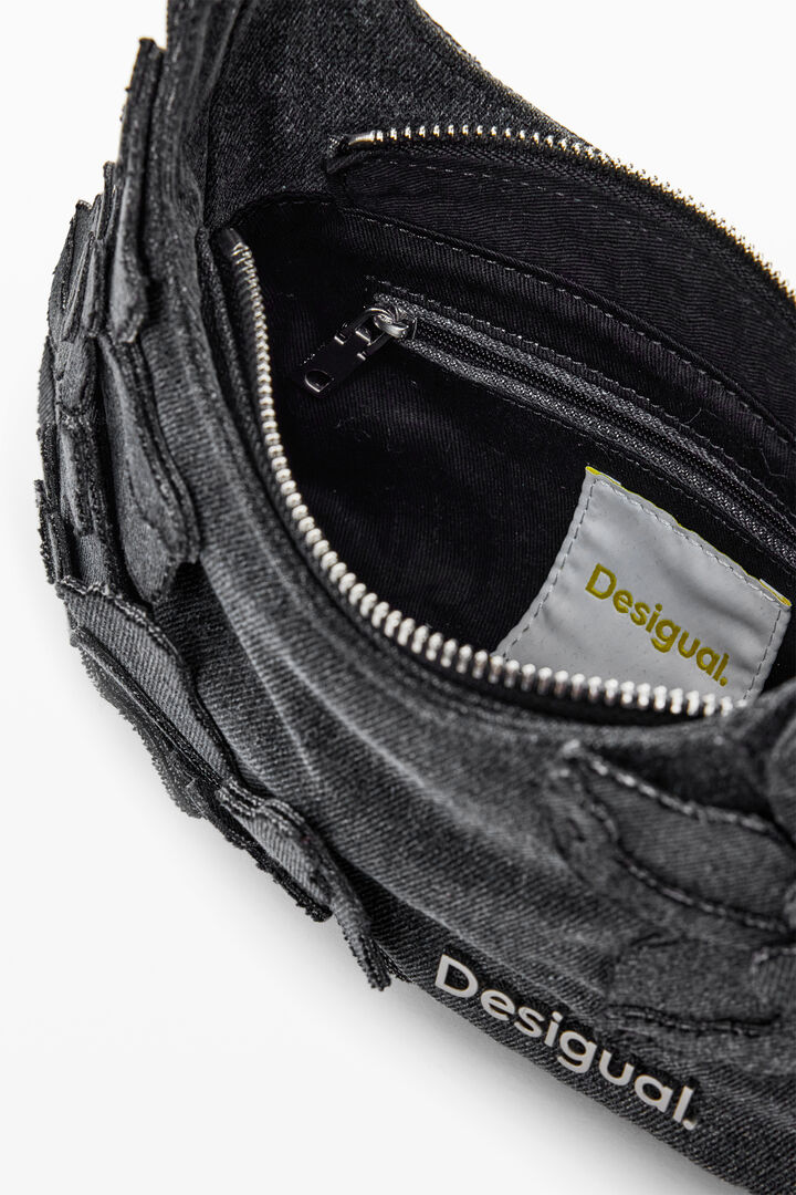 Small floral appliqué bag | Desigual