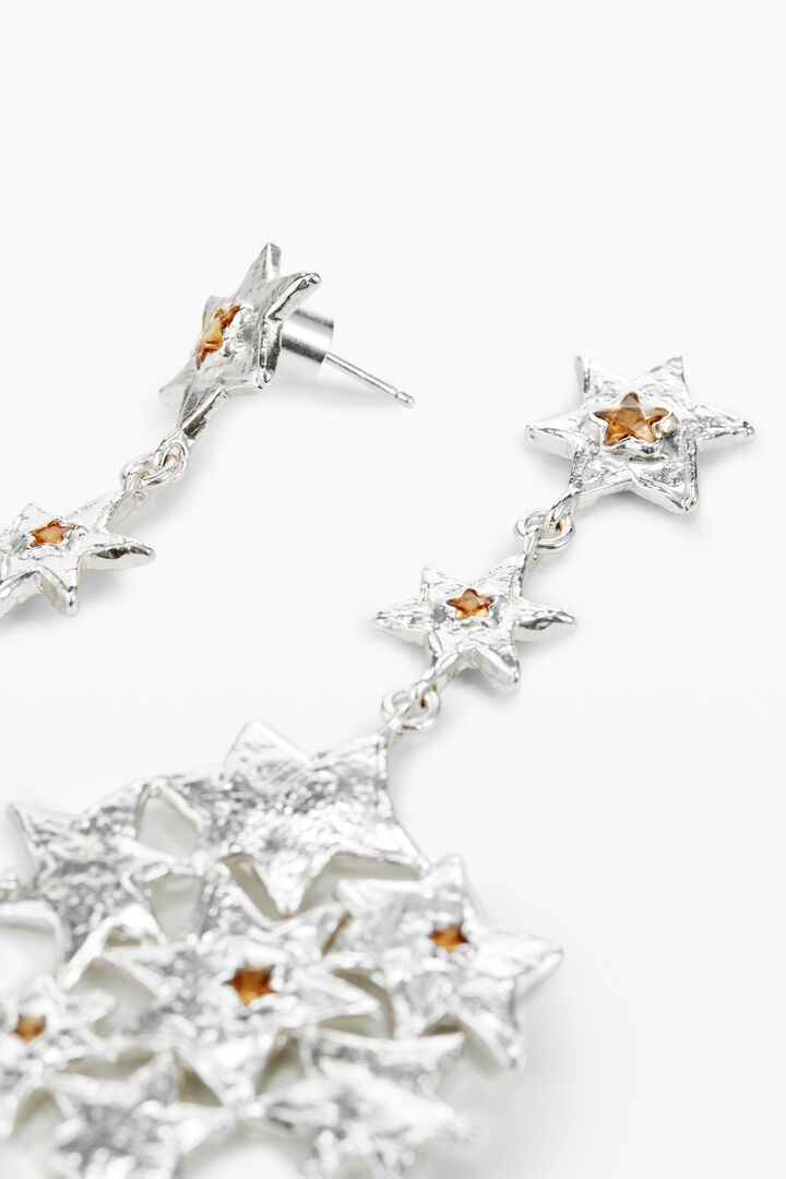 Long star formation earrings Zalio | Desigual
