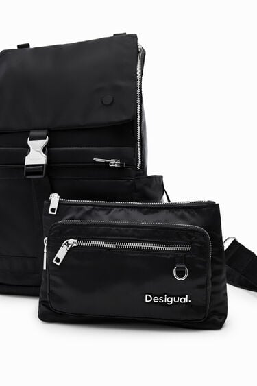 XL plain detachable backpack | Desigual