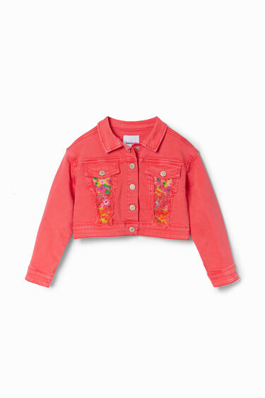 Chaqueta vaquera trucker patch | Desigual