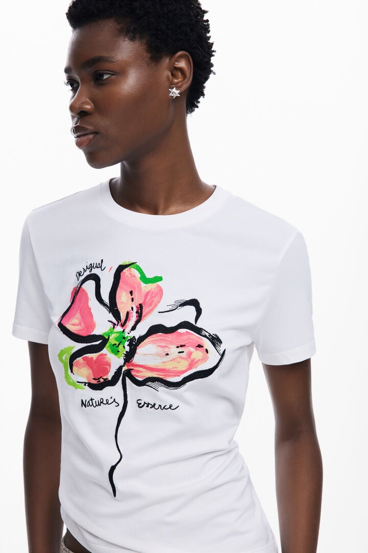Camiseta flor | Desigual