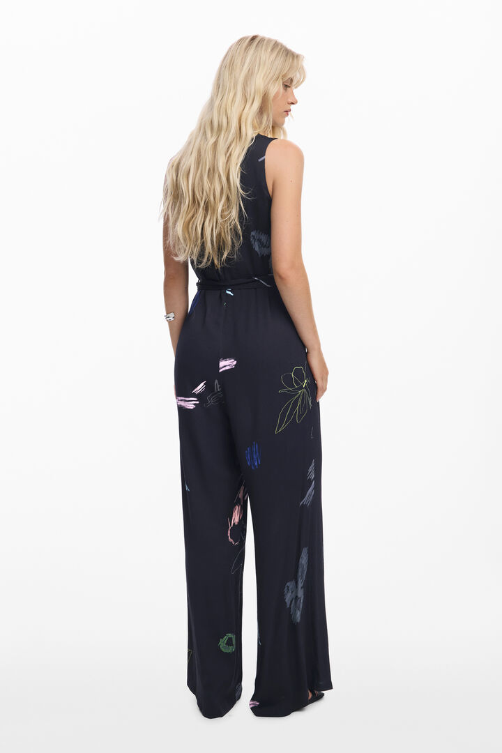 Combinaison palazzo à fleurs | Desigual