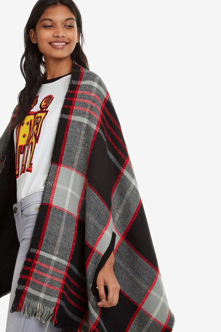 Brit-Hip Foulard Poncho | Desigual