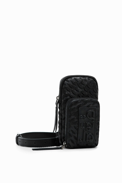 Geometric smartphone pouch