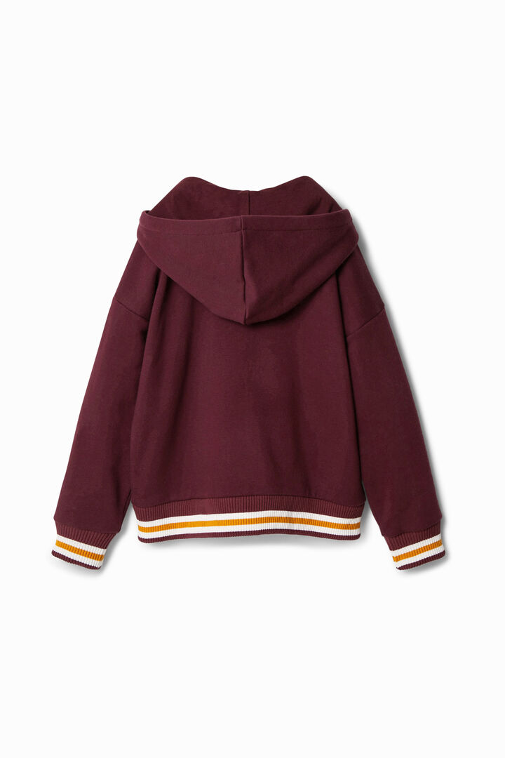 Sudadera college parches | Desigual
