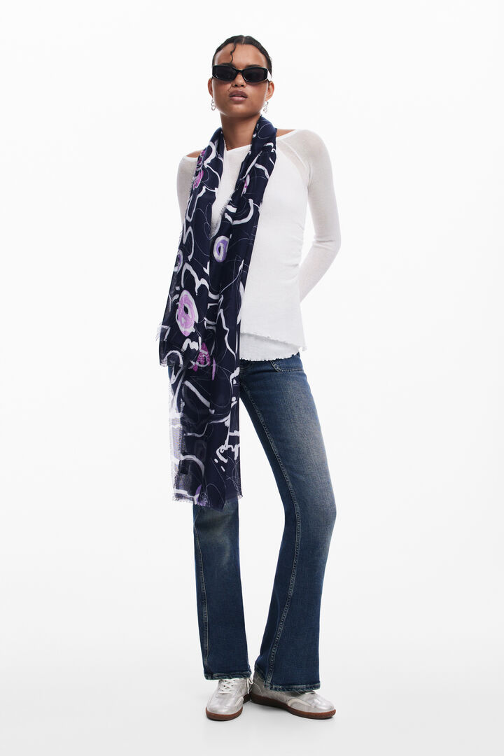 Floral scarf | Desigual