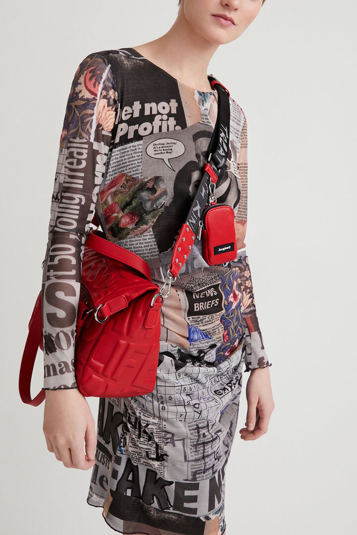 "Life is awesome" bag | Desigual