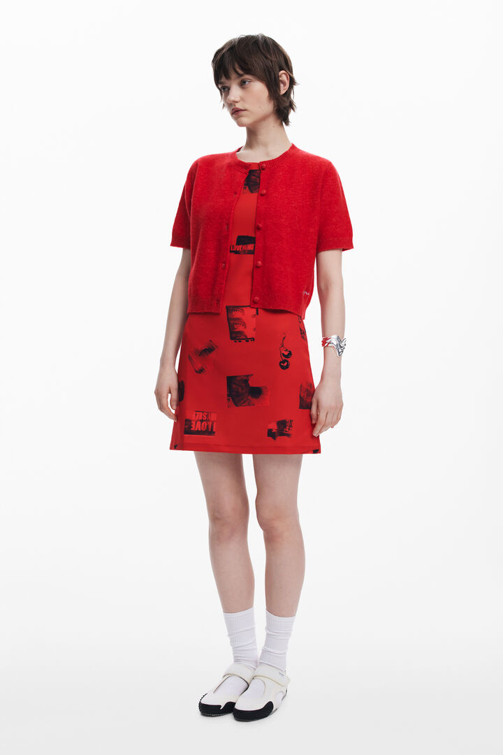 Robe courte postales | Desigual