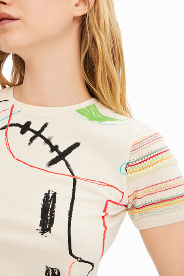 Camiseta punto arty | Desigual