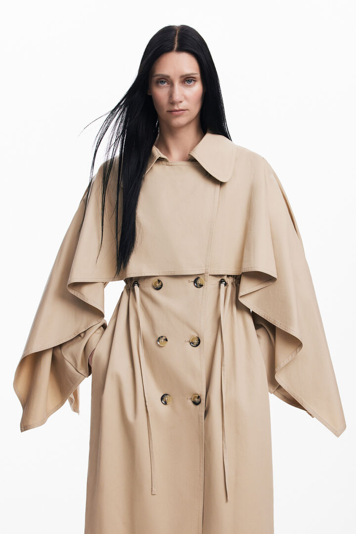 Gabardine mit Fledermausärmeln Maitrepierre | Desigual
