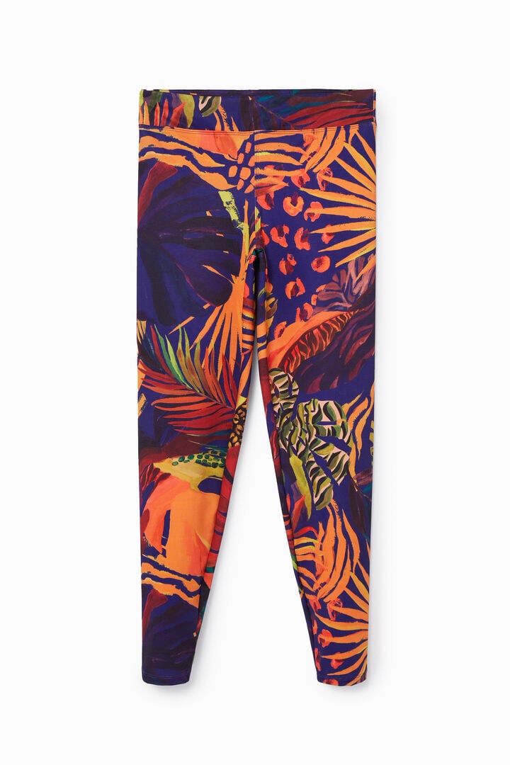 Leggings estampado tropical