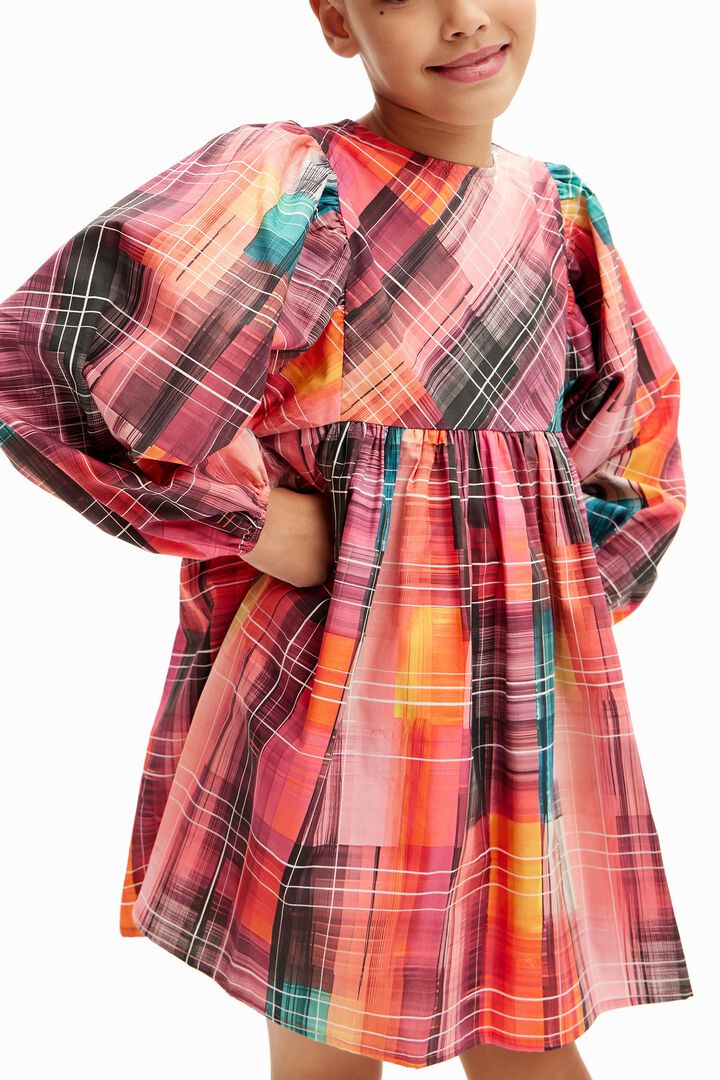 Checkered shirt dress | Desigual