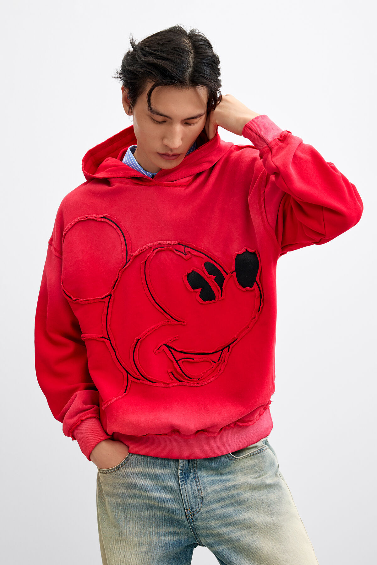 刺繍入りMickey™スウェット メンズ I Desigual.com