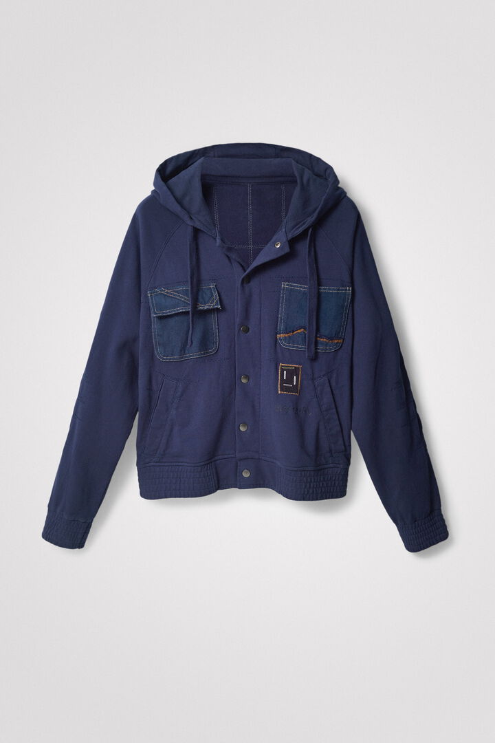 Fleece jack met capuchon | Desigual