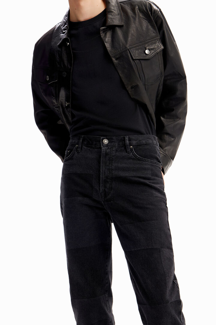 Jeans Straight quadri | Desigual