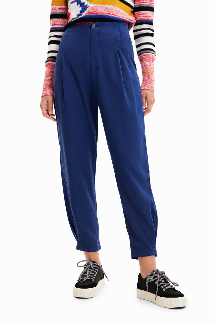 Pantalón slouchy pinzas | Desigual