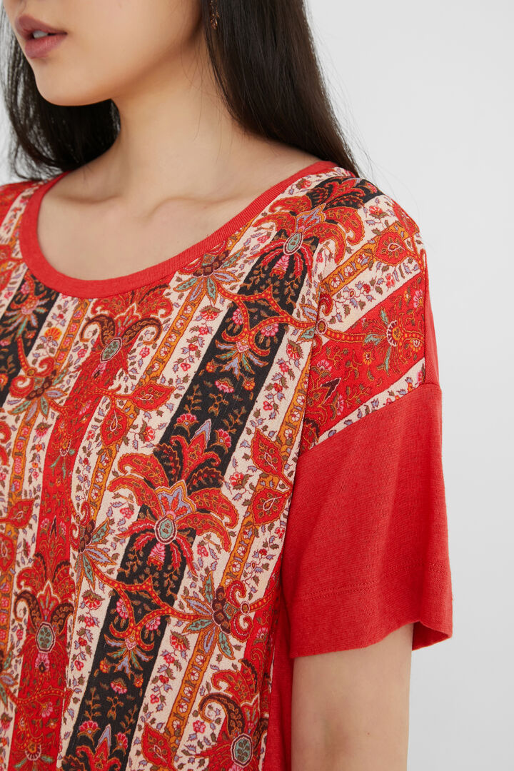 Camiseta cenefas boho | Desigual