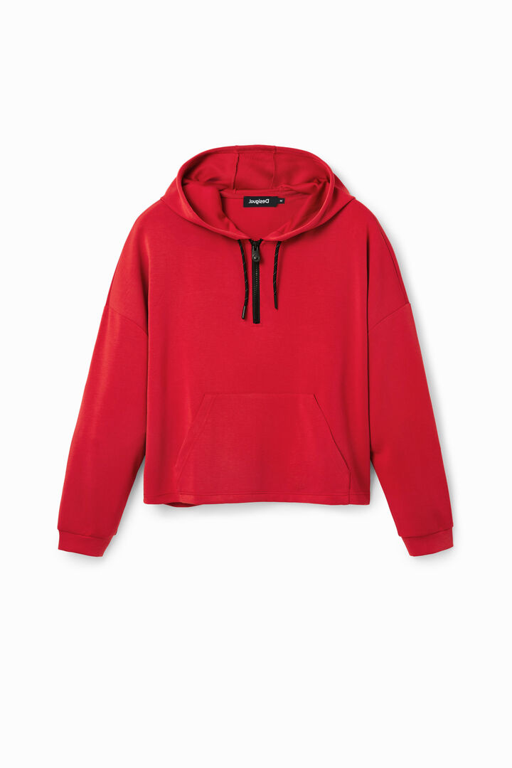 Sudadera oversize tacto suave | Desigual