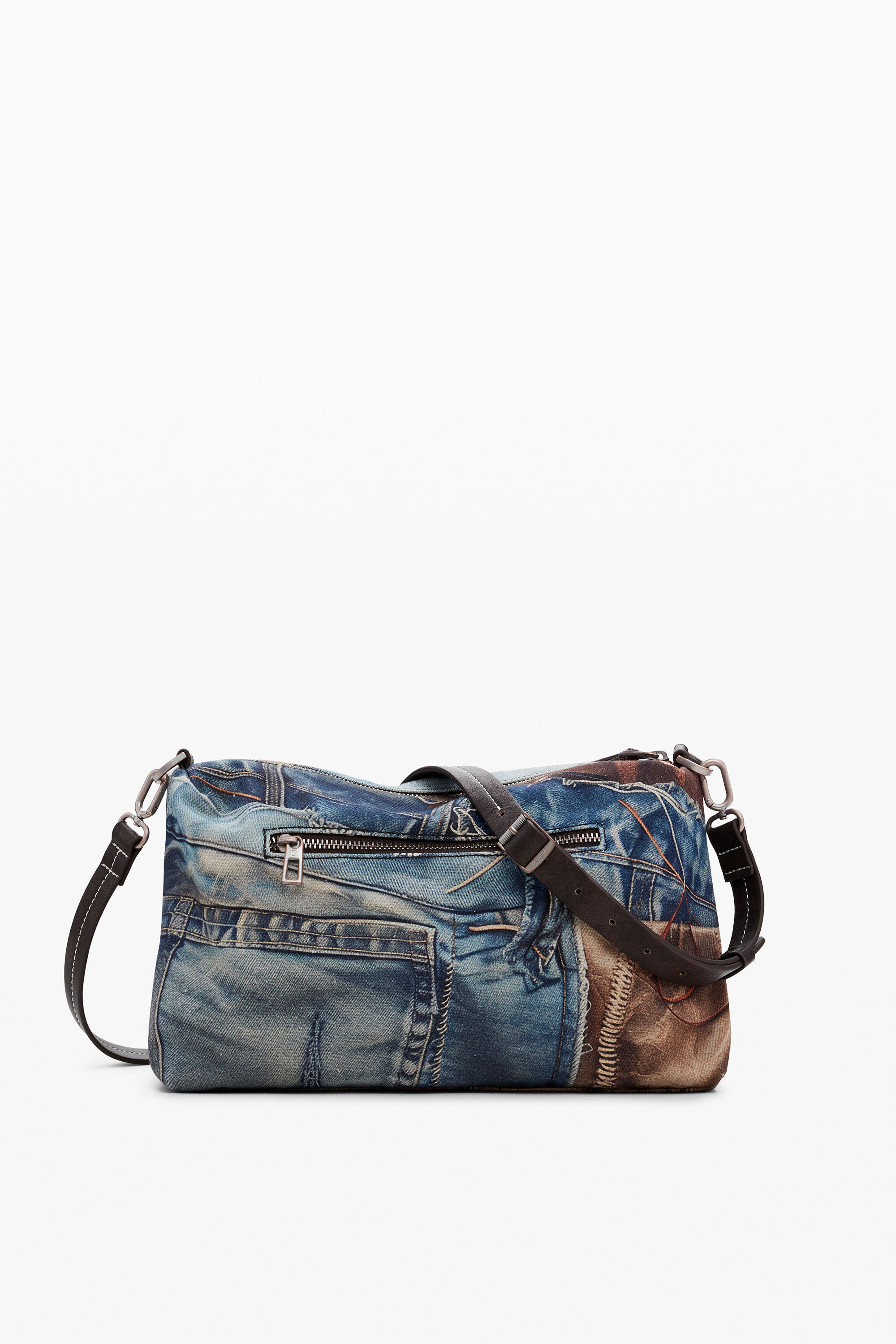 Desigual Patchwork Bag M In Material Finishes