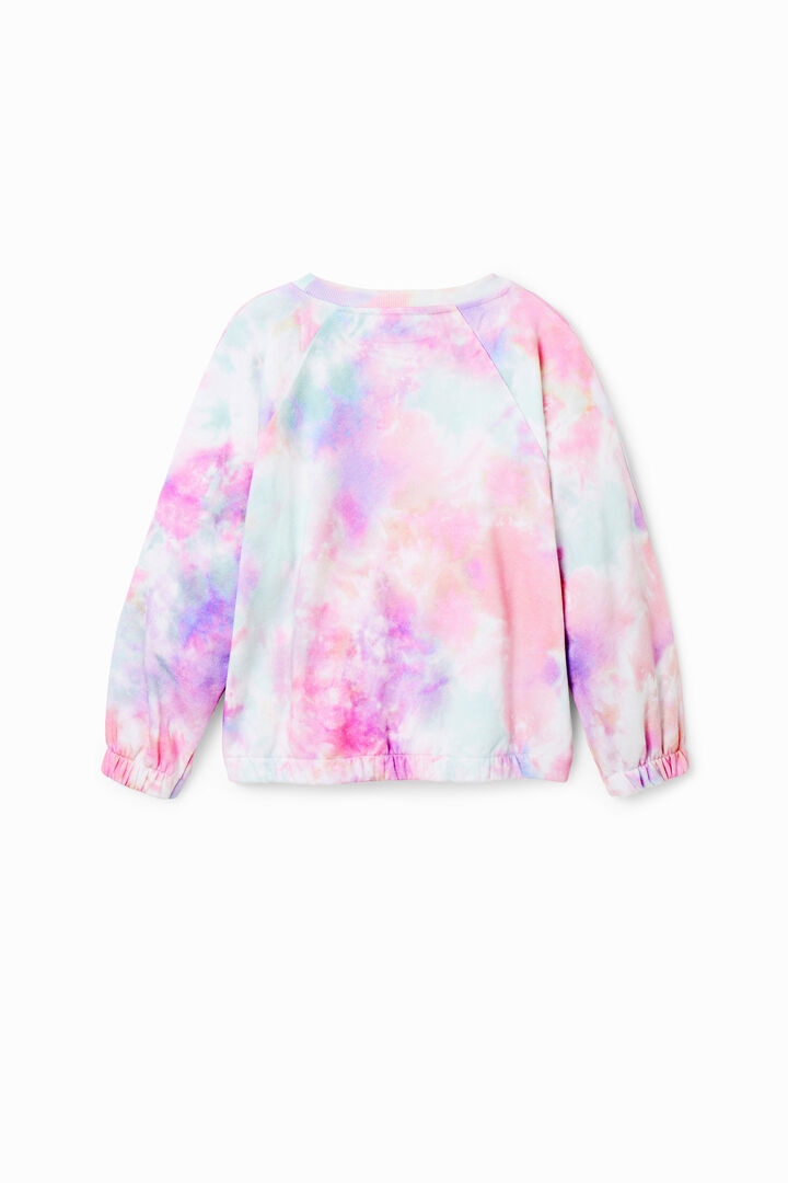 Tie-dye logo sweatshirt | Desigual