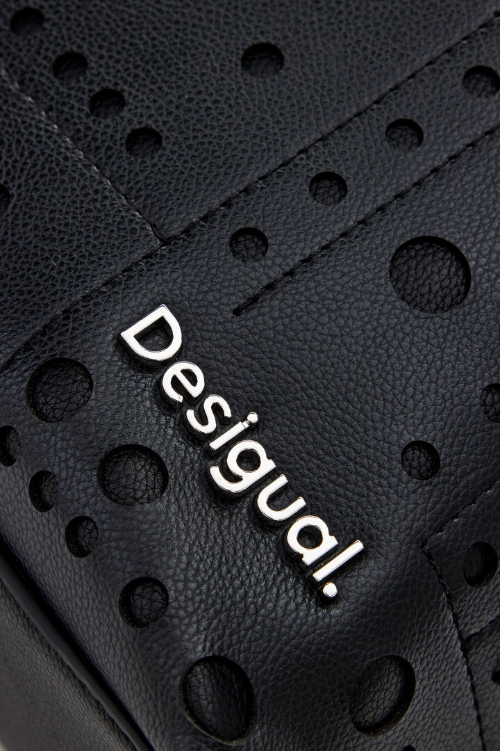 サークル模様のレザー風バックパック | Desigual