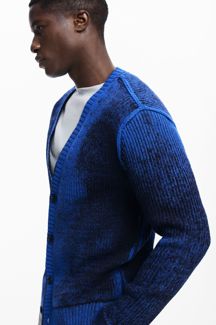 Jersey cardigan degradado | Desigual