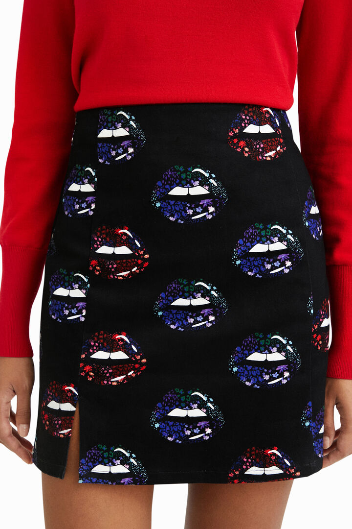 Minifaldilla slim llavis | Desigual