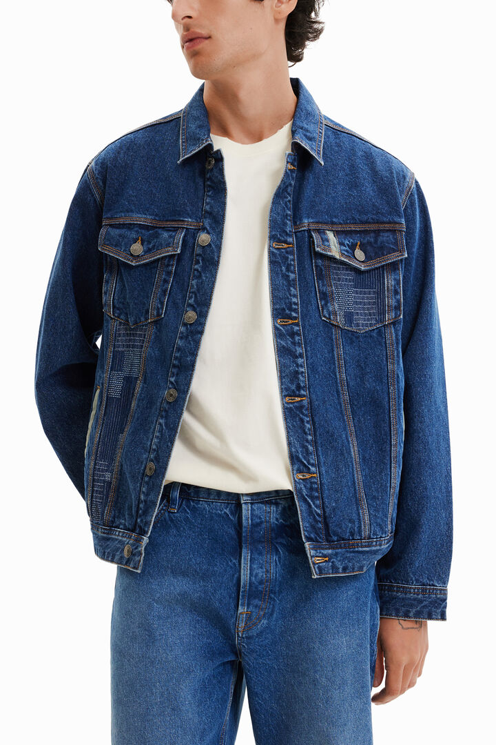 Chaqueta vaquera trucker patch | Desigual