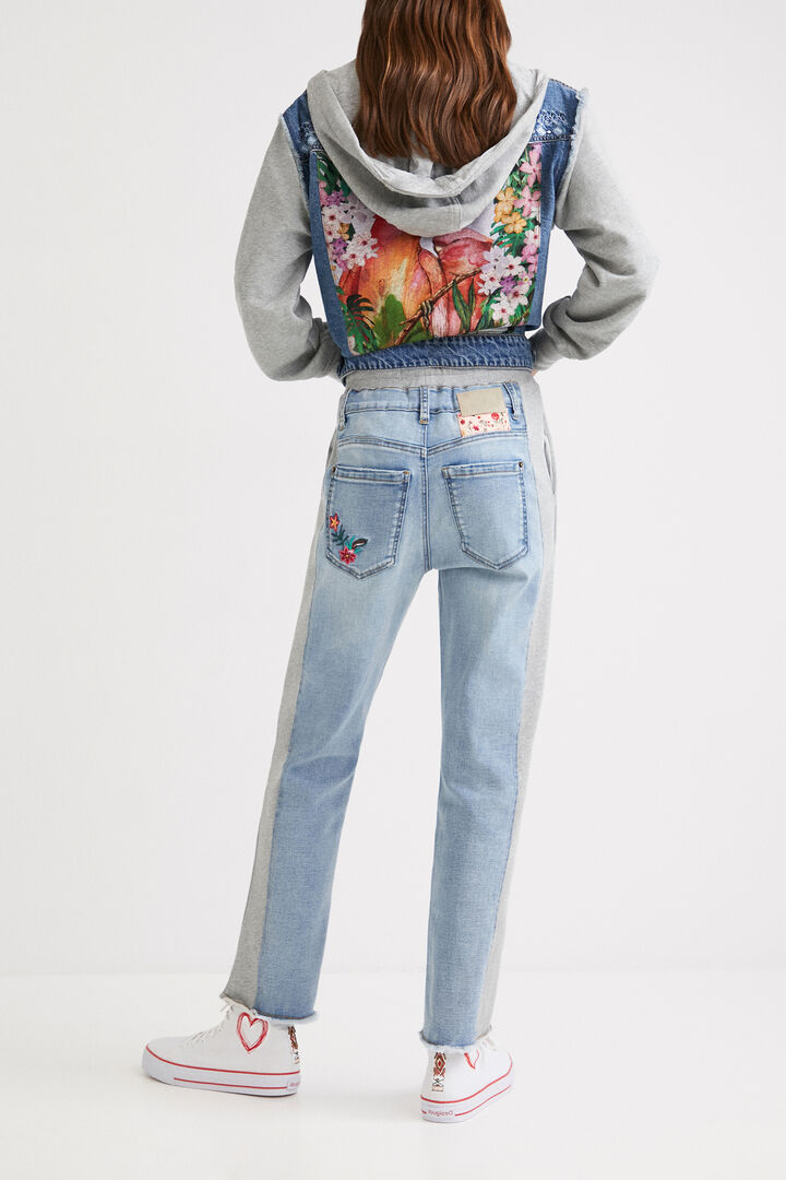 Vaquero jogger floral | Desigual