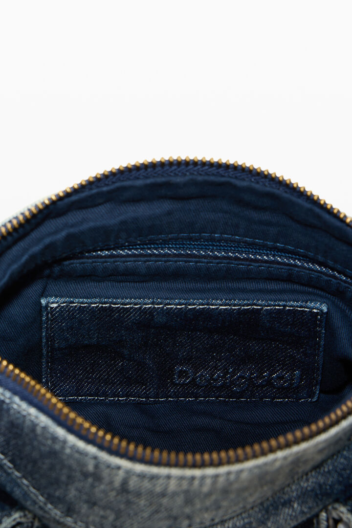 small fringed bag