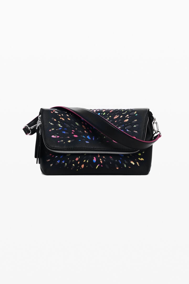 Medium crossbody perforated bag | Desigual