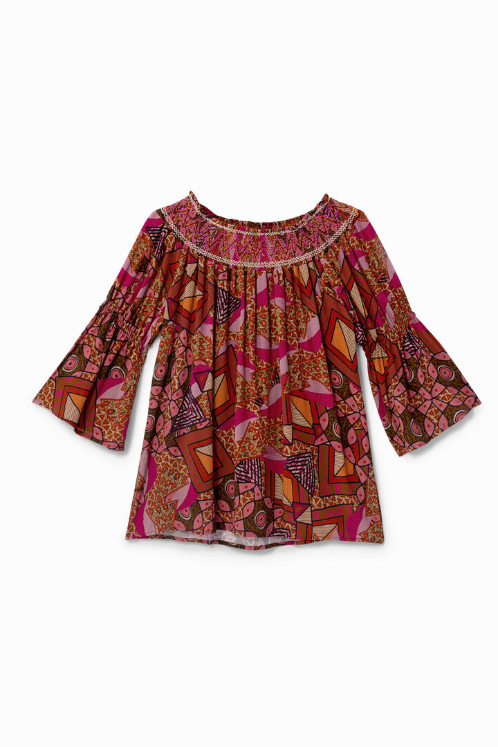 Boho off-shoulder blouse | Desigual