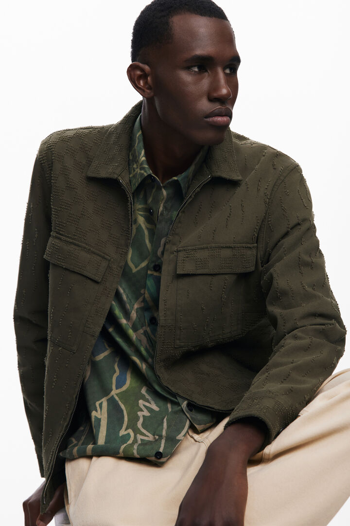 Double zipper jacket | Desigual