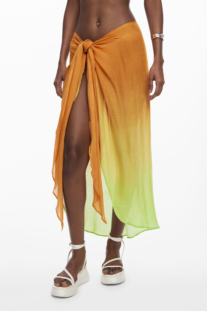 Spódnica pareo cieniowana | Desigual