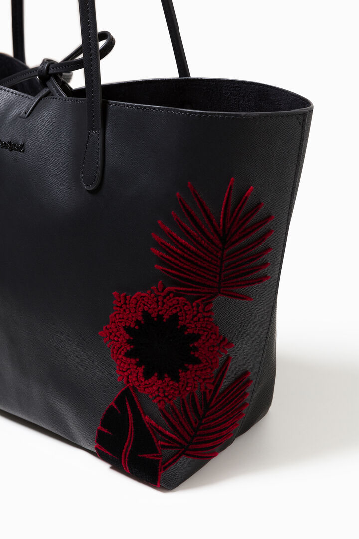 Bestickte Tasche mit doppeltem Henkel | Desigual