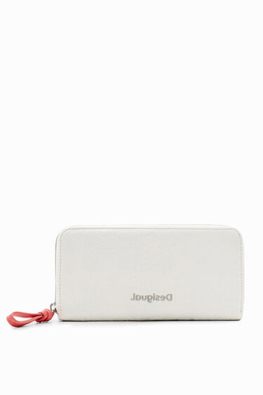 Large embroidered wallet | Desigual