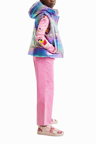 Armilla padded iridescent | Desigual