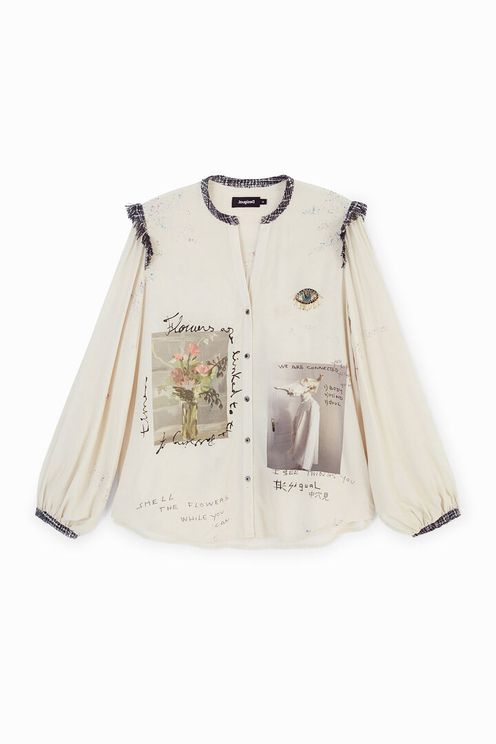 Camisa cuello mao | Desigual