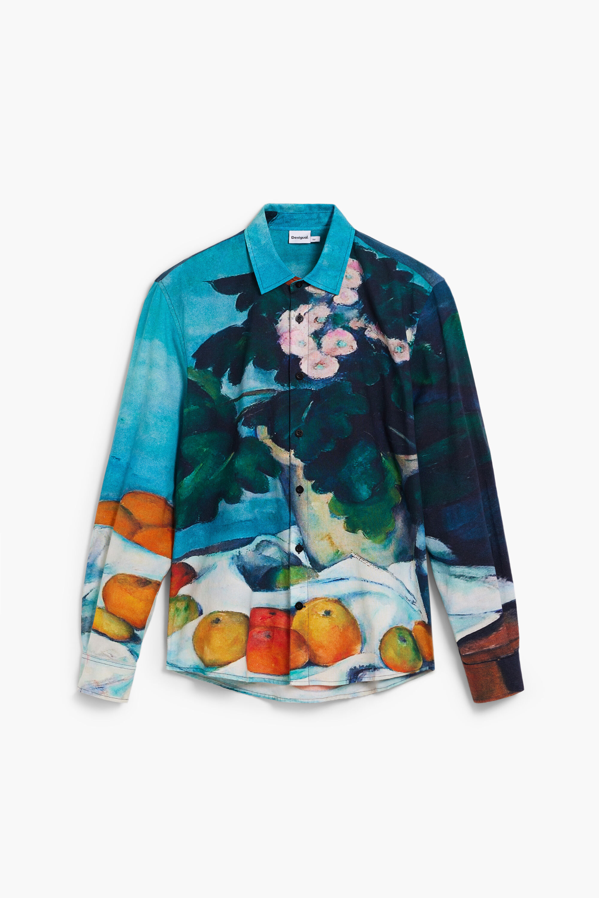 Camisa cuadro bodegón - BLUE - S