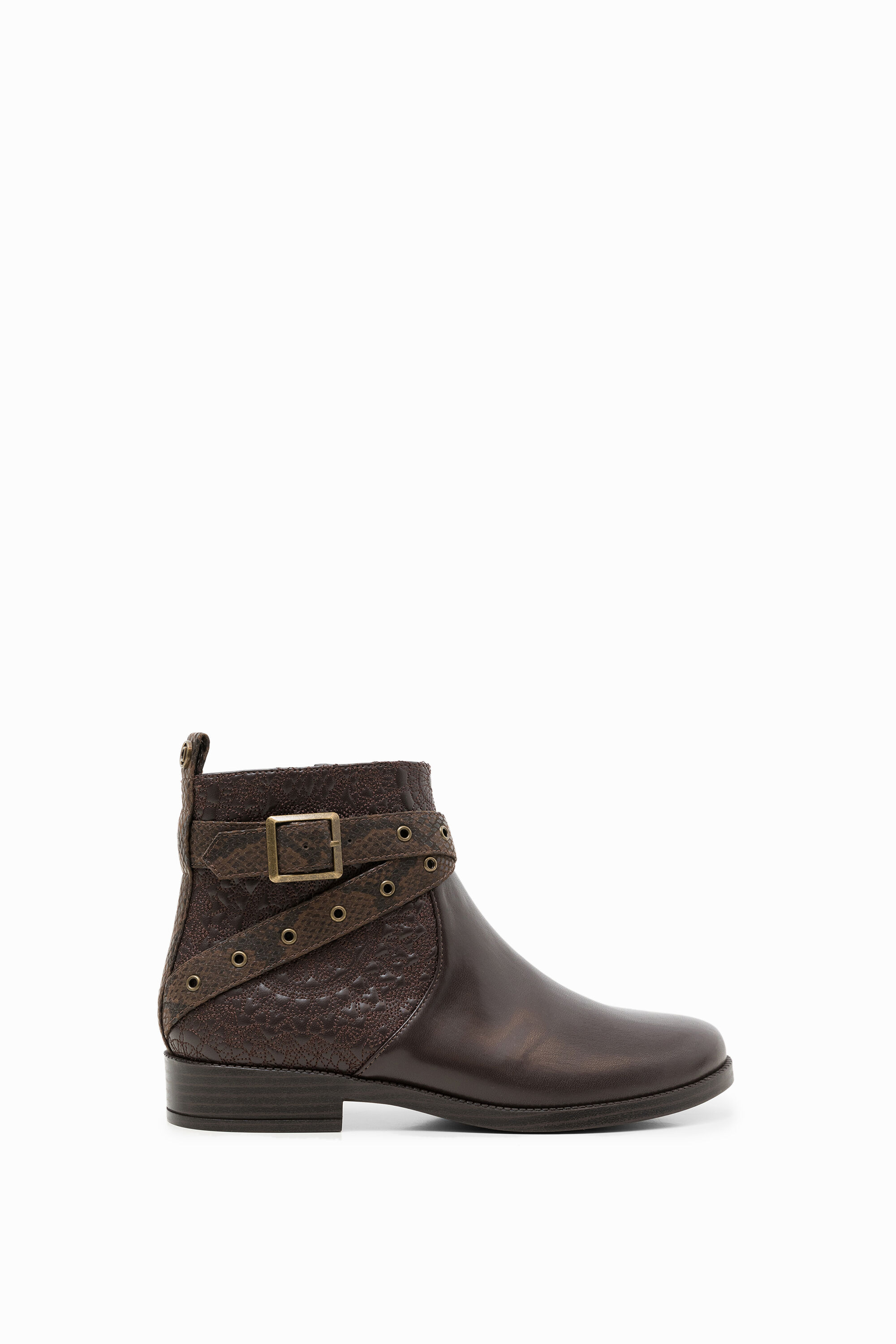 cheap flat ankle boots
