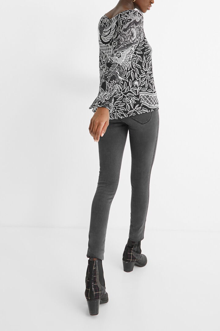 Flounced mandalas T-shirt | Desigual