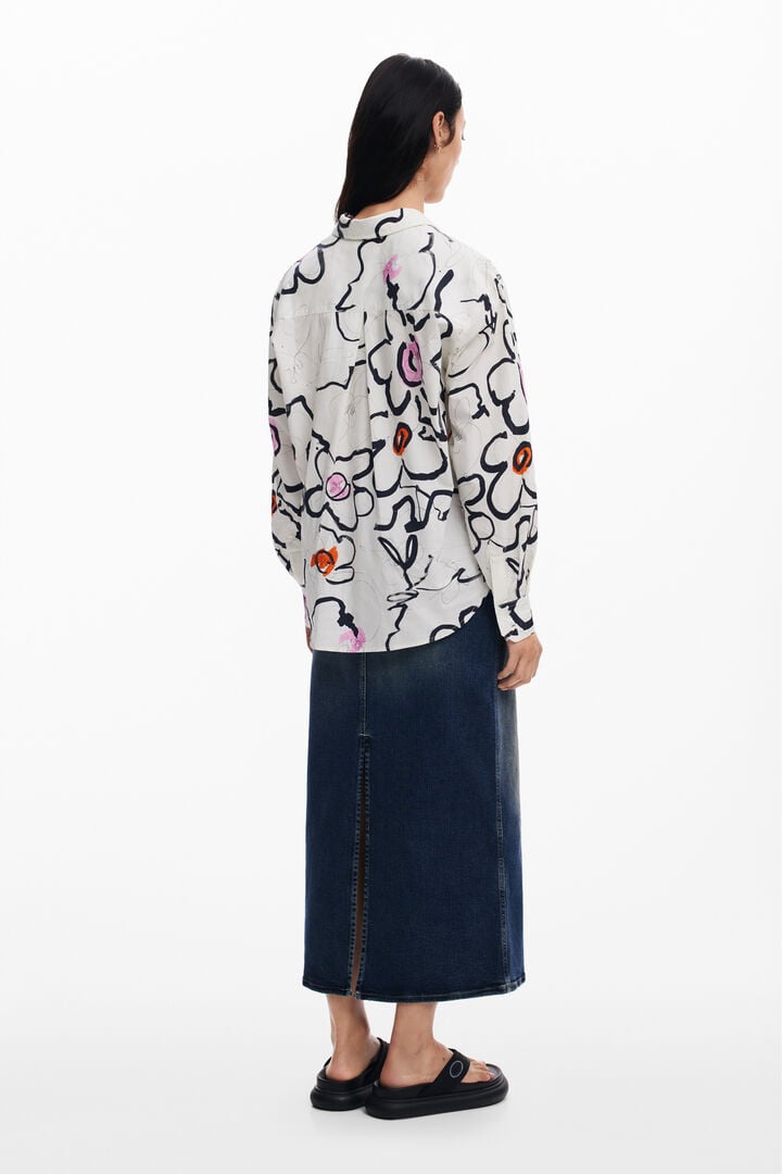 Camisa ligera flores | Desigual