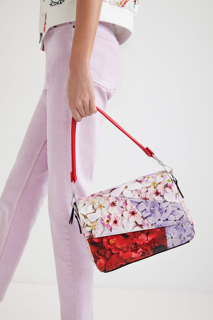 Patchwork floral sling bag | Desigual
