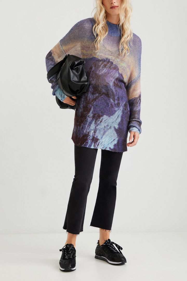 Jersey largo punto | Desigual